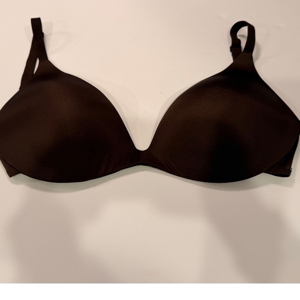 SKIMS Fits Everybody Wireless Form Bra‎ Espresso Brown 32DDD